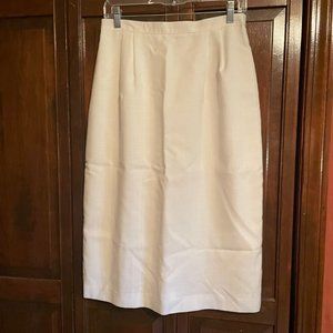 Size 12 White Skirt